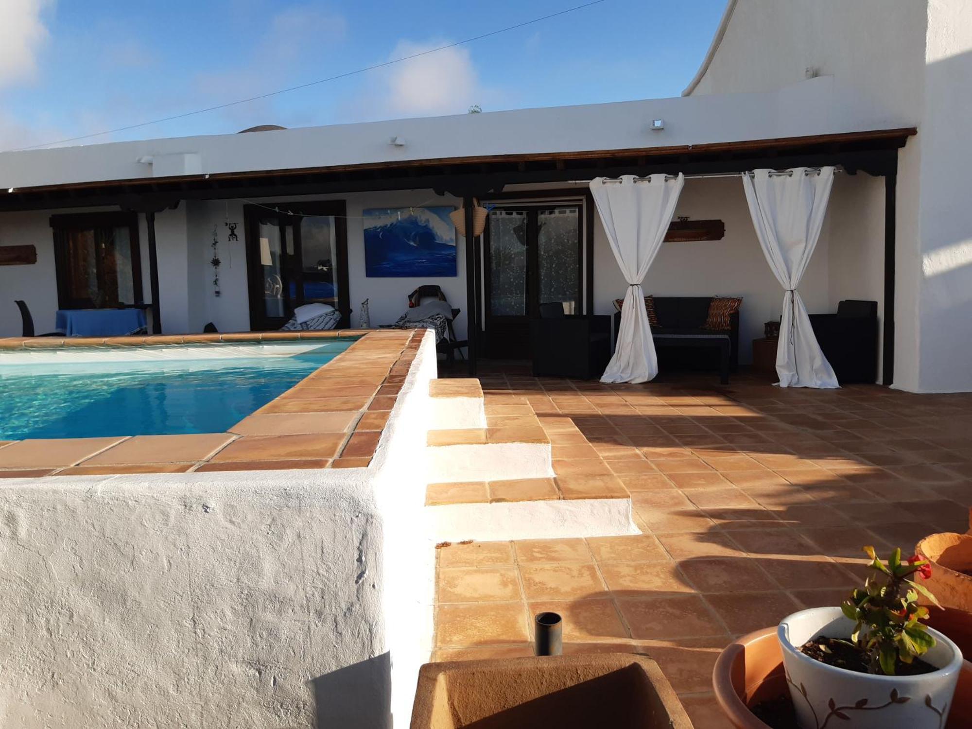 Tipica Lanzarote House Only Adults Bed and Breakfast Tías Rum bild